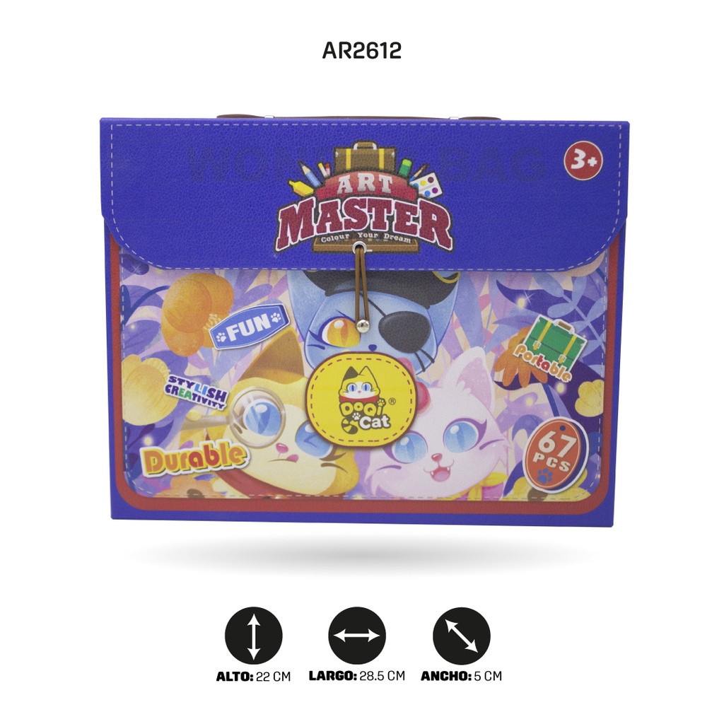SET ARTE 67PCS DQC27002 [PAC4887]