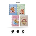AGENDA PASTA DURA CAPYBARA  A5-4000-3 [PAC5772]