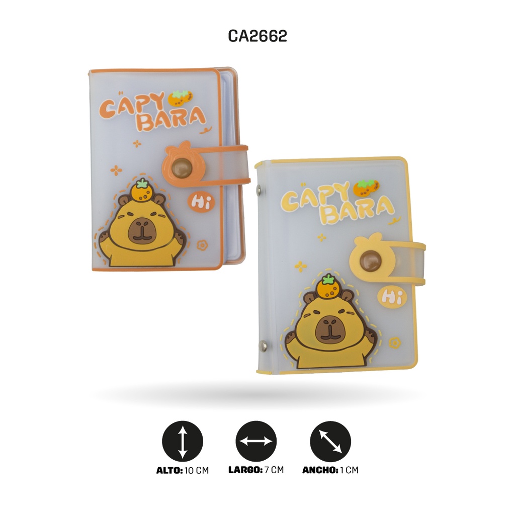 ESTUCHE PARA TARJETAS DE CAPYBARA 2045 [PAC5774]