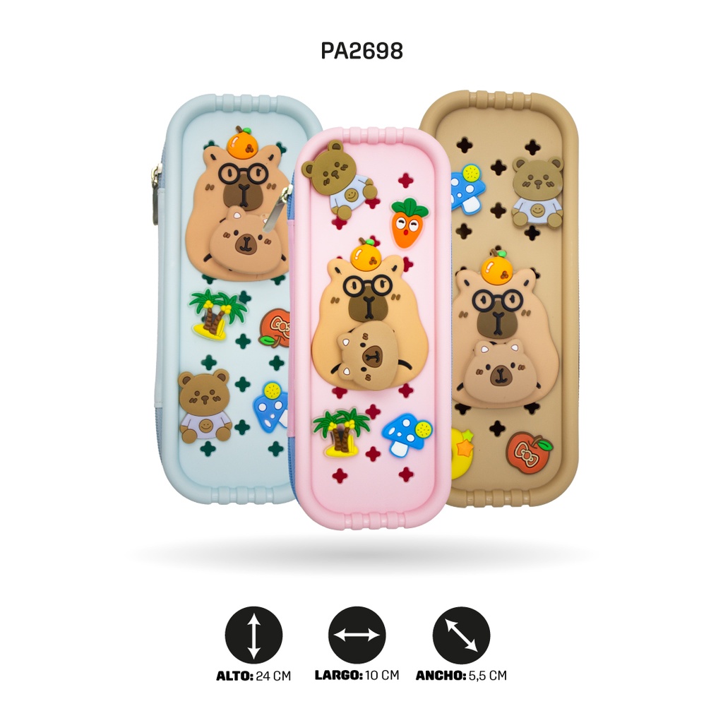 ESTUCHE PARA LAPICEROS XPM-2072-1 [PAC5802]