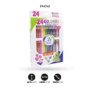 COLOR AH ROYAL 18 UNIDADES 6 DOBLE PUNTA, 24 COLORES [PAC5901]