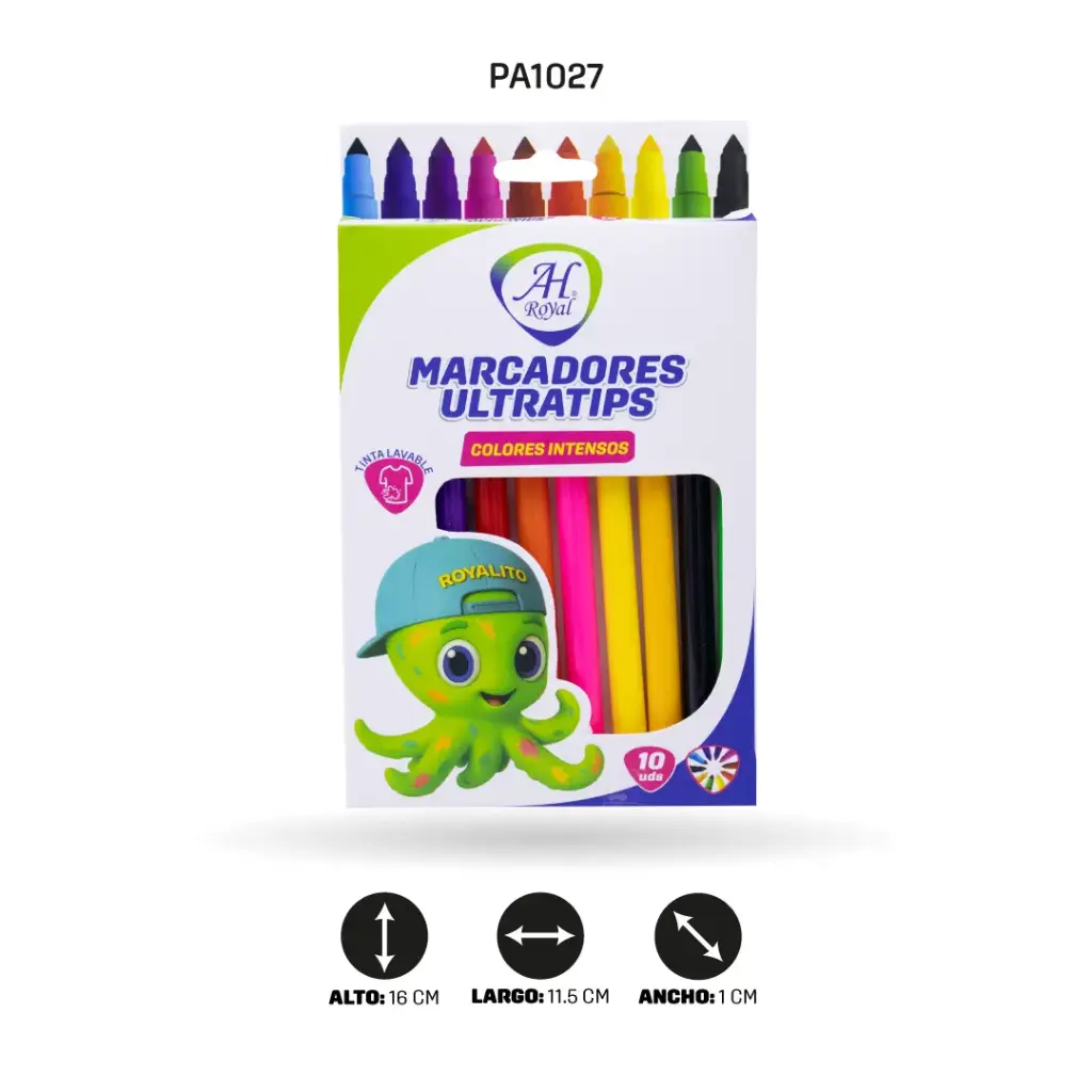 MARCADORES AHROYAL ULTRATIPS LS212-10 [PAC5906-1027]