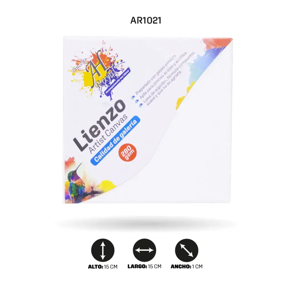 LIENZO AH ROYAL, 15X15CM [PAC5915]
