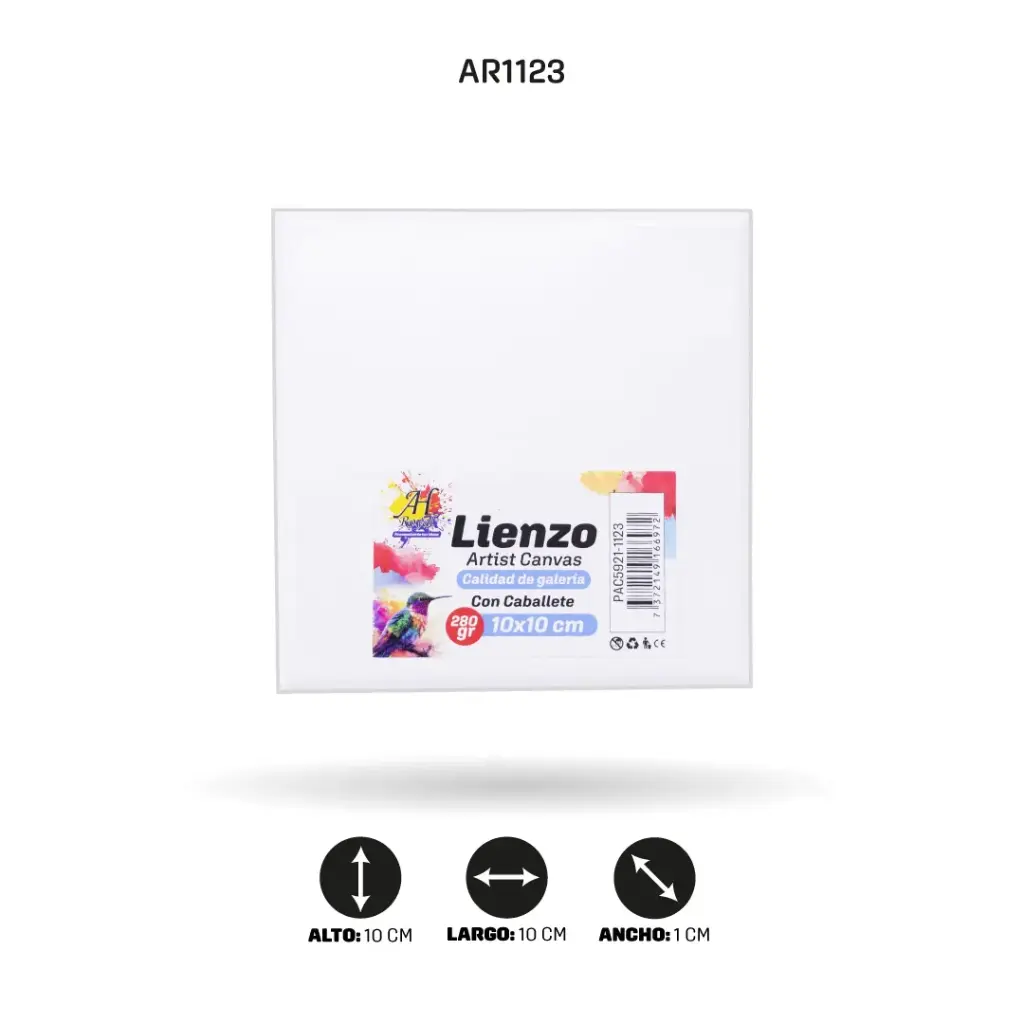 LIENZO ARTISTICO AH ROYAL 10X10CM [PAC5921]