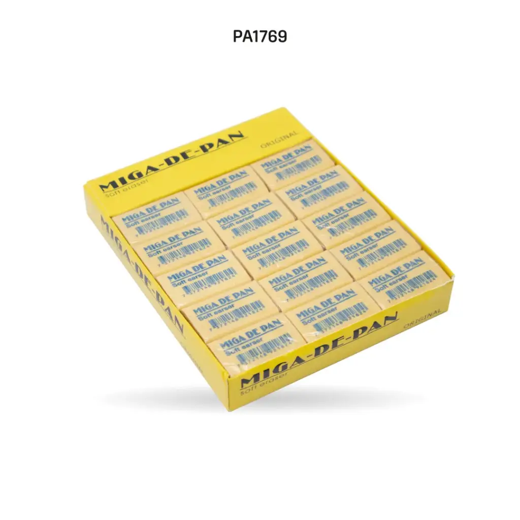 BORRADOR MIGA DE PAN AMARILLO X 30  [PAC20145-1769]