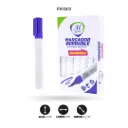 MARCADOR AH ROYAL BORRABLE AZUL RECARGABLE X 10 UND [PA1303]