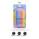 RESALTADOR AH ROYAL PUNTA FINA COLOR PASTEL SET X 6 UND [PA1245]