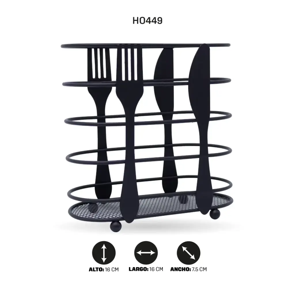 PORTA CUBIERTOS OVAL [PAC6474]