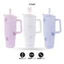 TERMO CON RELIEVE 1200ml sus 304  ZF-084 [PAC6498]