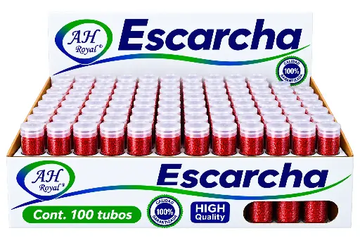 [AR1192] TUBO DE ESCARCHA ROJA []