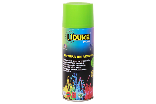 [AR1381] PINTURA AEROSOL UDUKE VERDE JADE EXTRA GRANDE 400ML [101-HT40217]