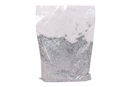[AR2112] ESCARCHA PLATEADA DELGADA REF 1/40"0.60MM CAJA X 25 KILOS []