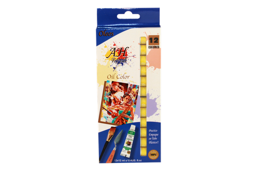 [AR3595] OLEO AH ROYAL AMARILLO MEDIO X 12 [PAC30325-3595]