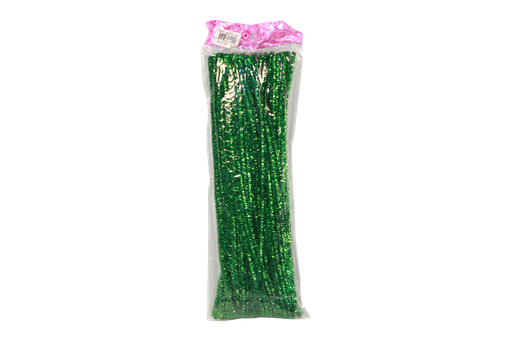 [AR3922] CHELINES  BRILLANTES COLOR VERDE X 100 UND  [PAC70381-3922]