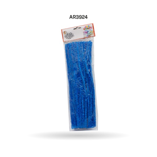 CHELINES BRILLANTES AZUL ELECTRICO X 100 [PAC4293-3924]