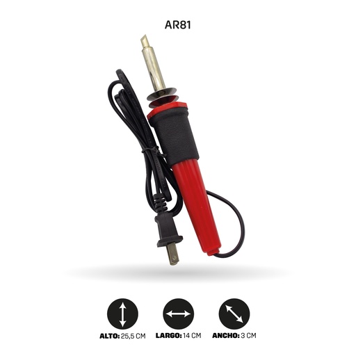 [AR81] PIROGRABADOR AH ROYAL FOAMY X 10 PUNTAS [PAC90424-81-PAC40104-81]