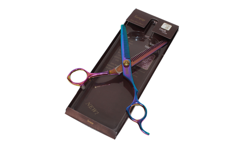 [BE3268] TIJERA CON PEINE PARA GRAFILAR DOBLE X100 [PAC20726]