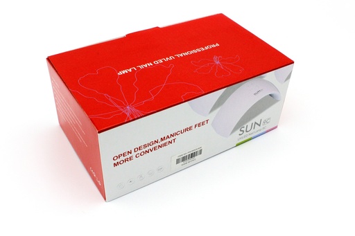 [BE629] LAMPARA SECADOR DE UÑAS SUN -24 W LED DIJITAL ESTILO LUNA [PAC90520-629-PAC80021-629]