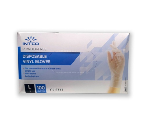 [BI6001] GUANTES DE VINILO L X50 PARES []