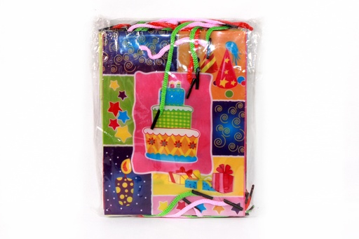 [CA4144] BOLSA DE REGALO TRASLUCIDA 17*13*6 CM PLASTICA NO.1 [PAC80009-4144]