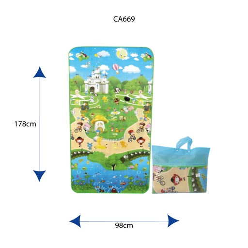 [CA669] TAPETE DE DOBLE LADO [PAC2734]