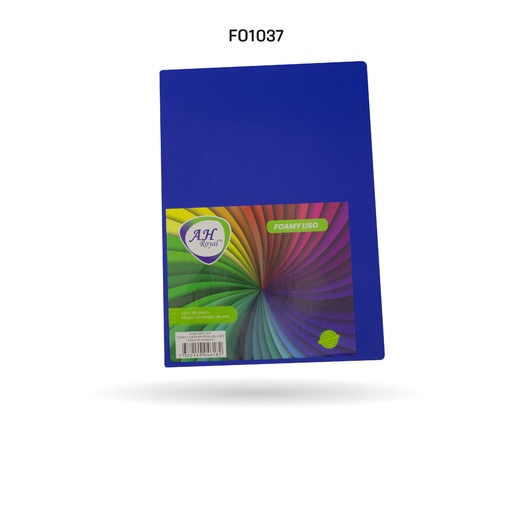 [FO1037] FOAMY 4 CARTA AH ROYAL AZUL REY X 10 UNDS [AH28100515-1037-AH28100515]
