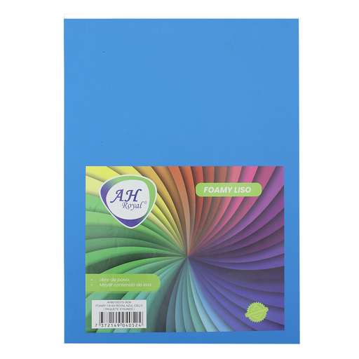 [FO3636] FOAMY 1/8 AH ROYAL AZUL CIELO X 10 UNDS [AH80100315]