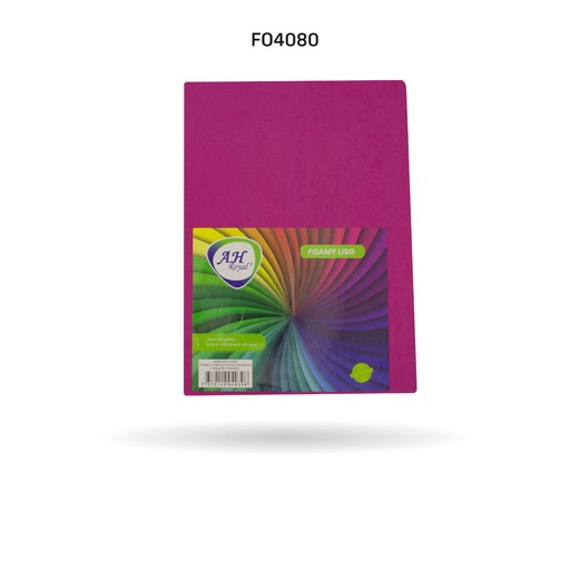 [FO4080] FOAMY 4 CARTA AH ROYAL MAGENTA X 10 UNDS [AH28101315-4080-AH28101315]