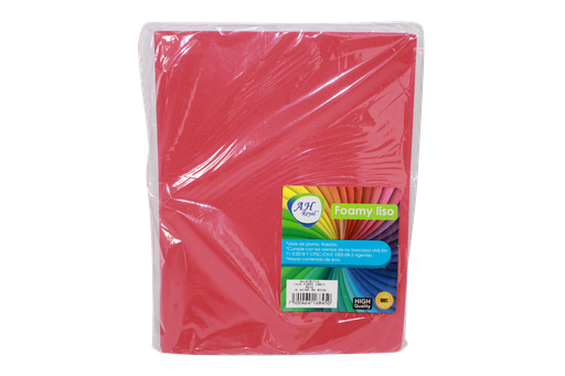 [FO4439] FOAMY CARTA AH ROYAL ROJO OSCURO  X 10 UNDS [AH10101715-HN101]