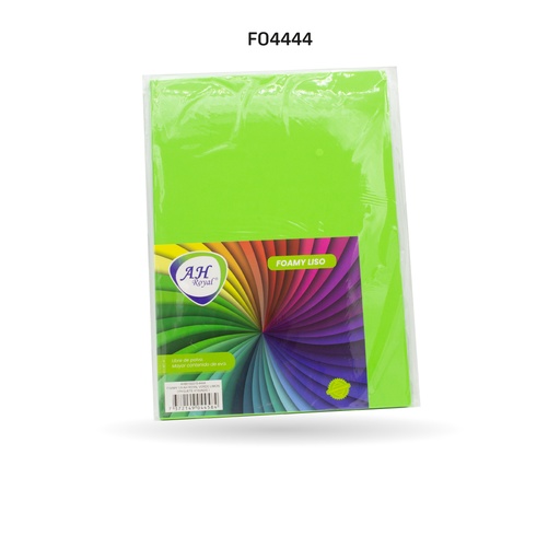 [FO4444] FOAMY 1/8 AH ROYAL VERDE LIMON X 10 UNDS [AH80102215]