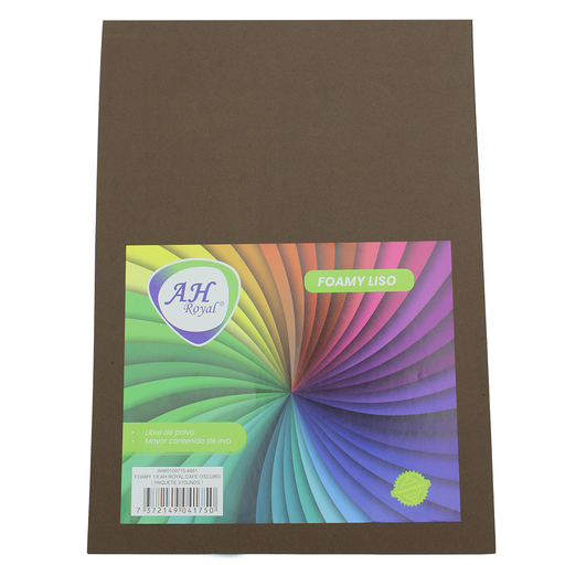 [FO4481] FOAMY 1/8 AH ROYAL CAFE OSCURO X 10 UNDS [AH80100715]