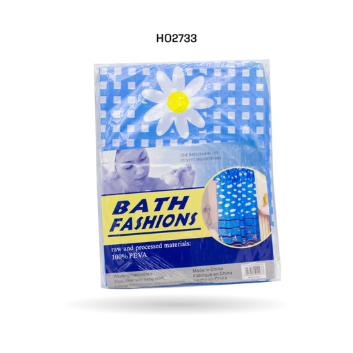 [HO2733] CORTINA DE BAÑO ESTAMPADA [PAC50019-2733]