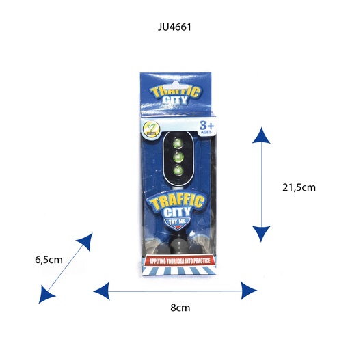 [JU4661] SEMAFORO CON LUZ CAJA X192 UNDS [MY9110A]