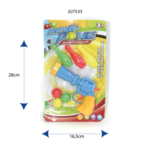 [JU7533] JUGUETES PING-PONG [9466-34A / YS0242268]