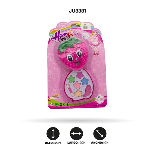 [JU8381] COSMÉTIQUERA MAQUILLAJE DE FRESAS [A6892-3 / YS0242086]
