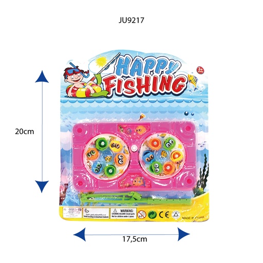 [JU9217] JUEGO DE PESCA DOBLE [686-4]