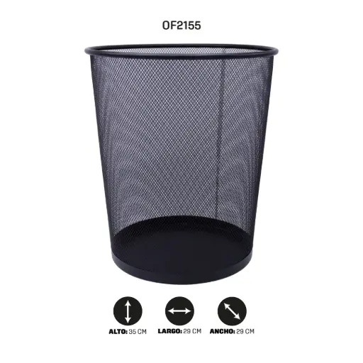 CUBO DE BASURA AH ROYAL GRANDE  CAJA X 20 UND5001 [PAC2012-2155]