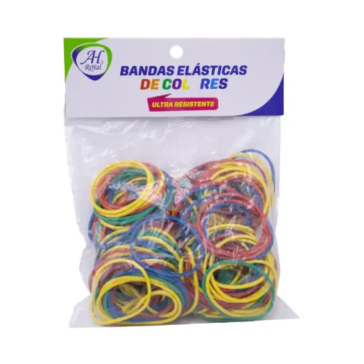 [OF313] BANDAS DE CAUCHO AH ROYAL EN COLORES BOLSA PEQUEÑA APX 250 [PAC10111-313]