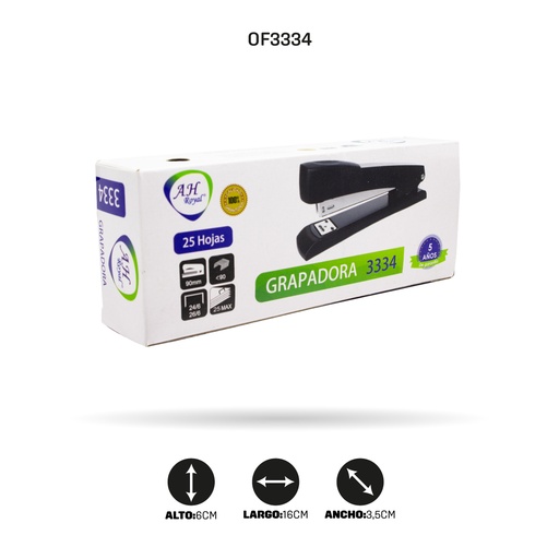 [OF3334] GRAPADORA AHROYAL GRANDE TIRILLA COMPLETA BRAZO RESORTE [PAC90036-PAC60048]