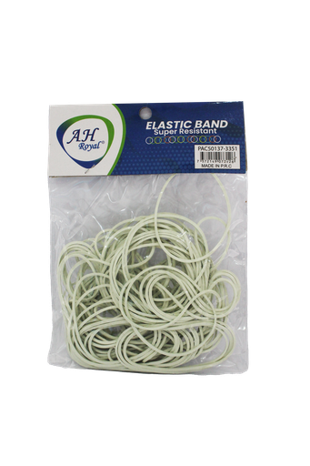 [OF3351] BANDAS DE CAUCHO AH ROYAL BLANCO BOLSA [PAC50137]