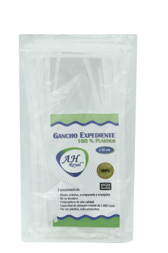 [OF4507] GANCHO EXPEDIENTE PLASTICO X100 [0293]