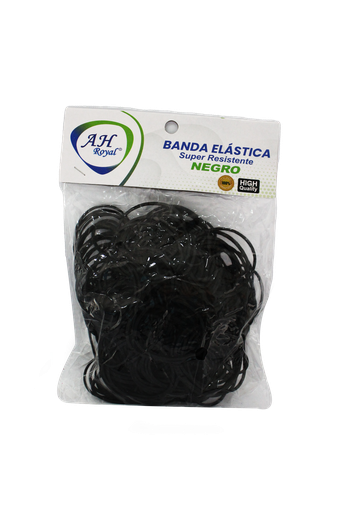 [OF579] BANDAS DE CAUCHO NEGRA X 100 GRS [PAC2733]