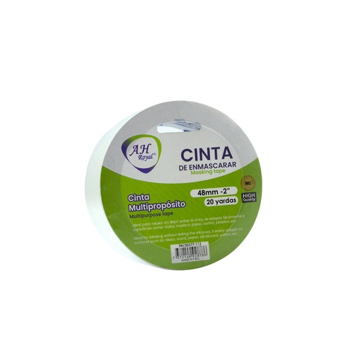 [PA112] CINTA AH ROYAL DE ENMASCARAR 48mm 2"X 20yd [PAC90377-112]