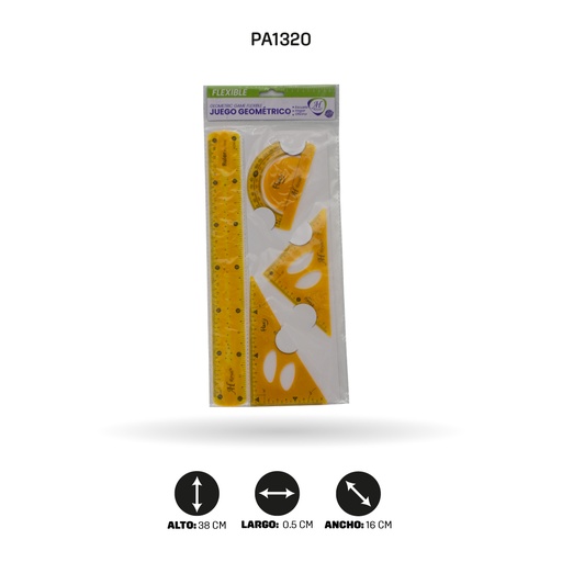 [PA1320] JUEGO GEOMETRICO AH ROYAL SILICONADO MEDIANO SIN TABLA PERIODICA [PAC3266-1320]