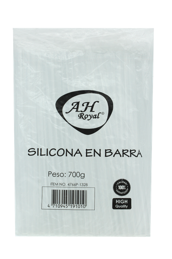 [PA1328] SILICONA AH ROYAL EN BARRA DELGADA X 700GRS x 30cm [PAC3597-1328-4766P-1328]