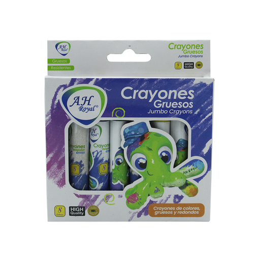 [PA1538] CRAYONES AH ROYAL GRUESOS [PAC70594-1538]