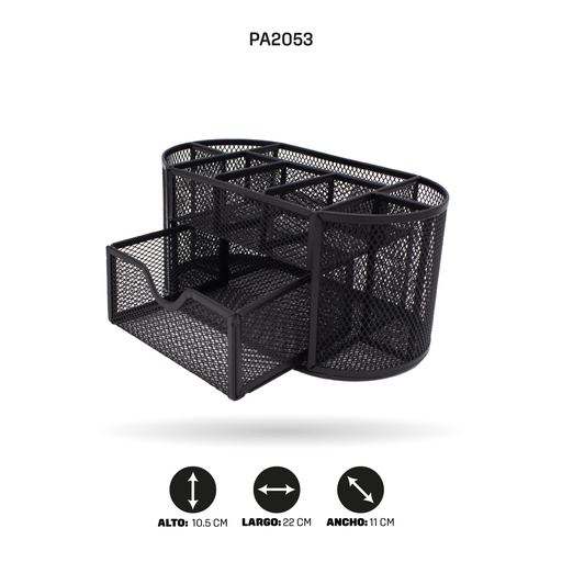 [PA2053] CANASTILLA ORGANIZADOR DE OFICINA 9 SERVICIOS 9079 [PAC2008-2053]