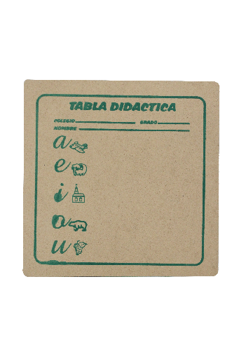 [PA232] TABLA NACIONAL PARA PLASTILINA - CAJA X 200 [0]