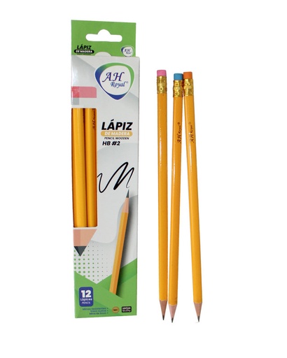 [PA2582U] LAPIZ AH ROYAL AMARILLO HB2 X1 []