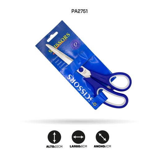 [PA2751] TIJERA AH [SCISSORS] ROYAL 8.5 IN [PAC90248-2751-PAC30002-2751]